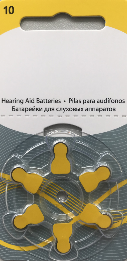 Ecobatt 10 60 Hörgerätebatterien